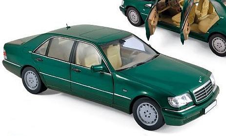 Mercedes S600 1997 (Green Metallic) by norev