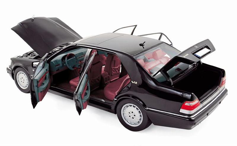 Mercedes S600 1997 (Black) by norev
