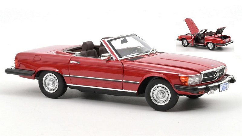 Mercedes 450 SL USA Version 1979 (Red) by norev