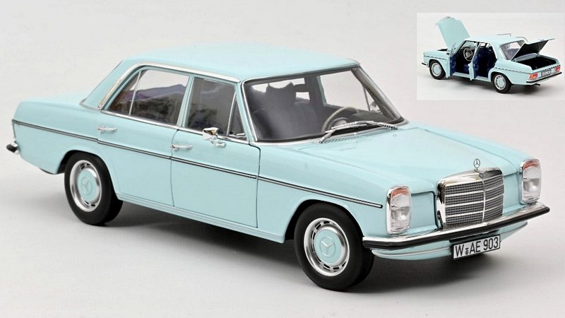 Mercedes 200 1968 (Light Blue) by norev