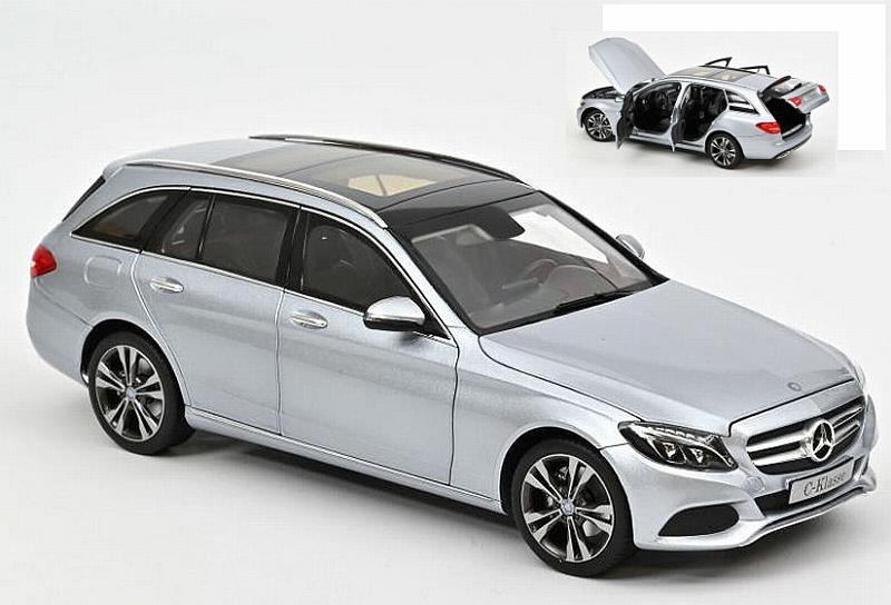 Mercedes C-Class T-Model 2014 (Silver) by norev