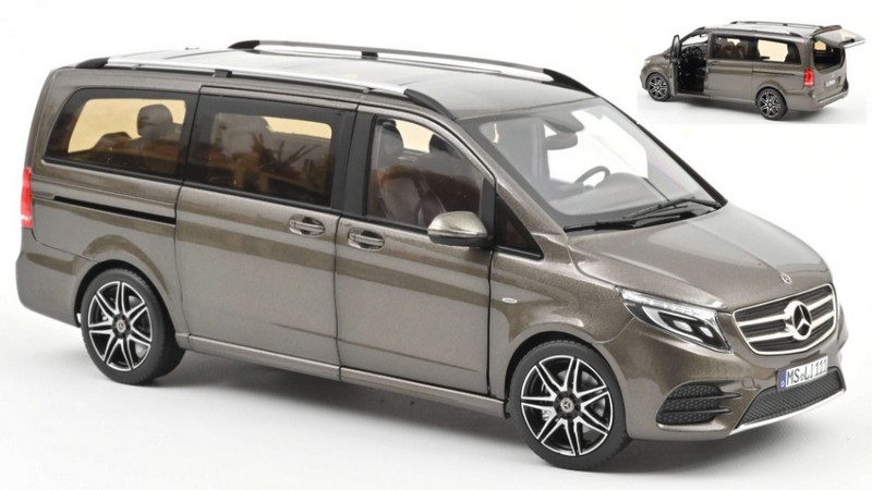Mercedes V-Class AMG-Line 2018 (Indium Grey) by norev
