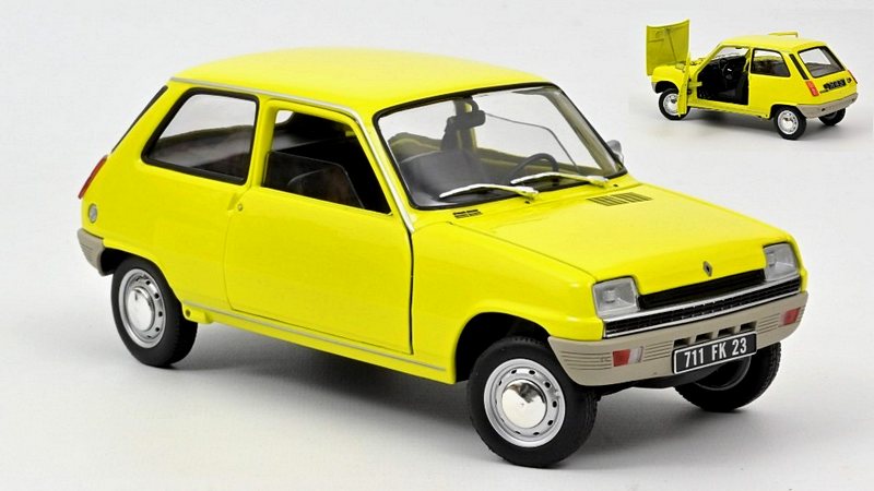 Renault 5 1974 (Yellow) by norev