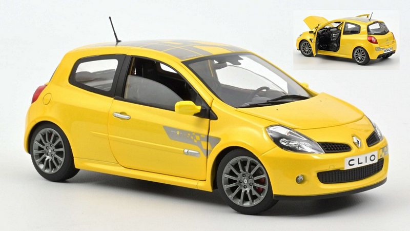 Renault Clio RS F1 Team 2007 (Sirius Yellow) by norev