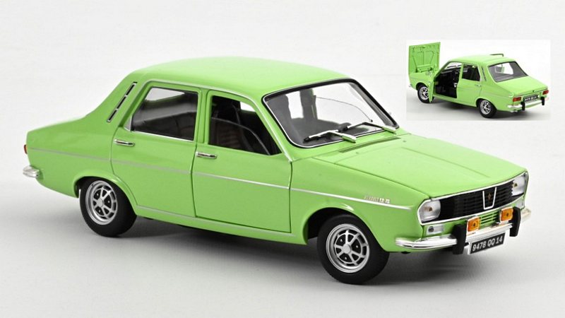 Renault 12 TS 1973 (Light Green) by norev