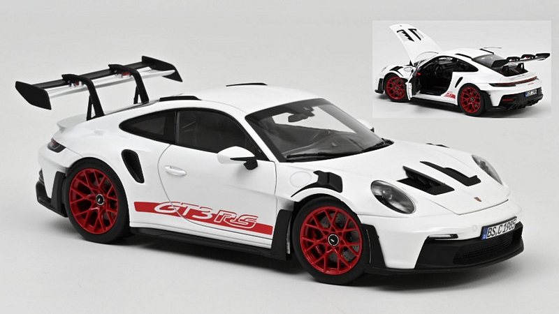 Porsche 911 GT3 RS 2022 (White) by norev