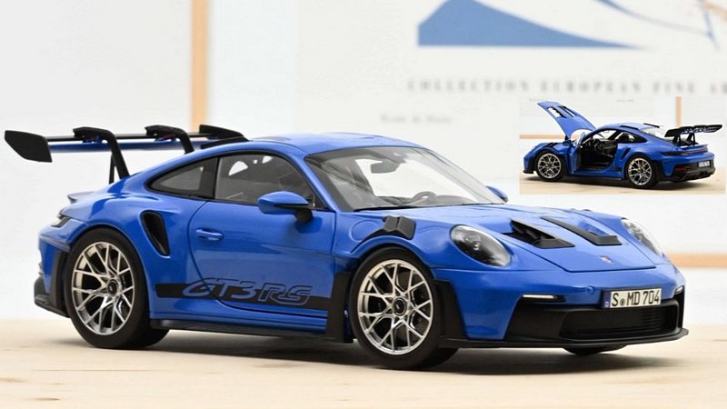 Porsche 911 GT3 RS 2022 (Shark Blue) by norev