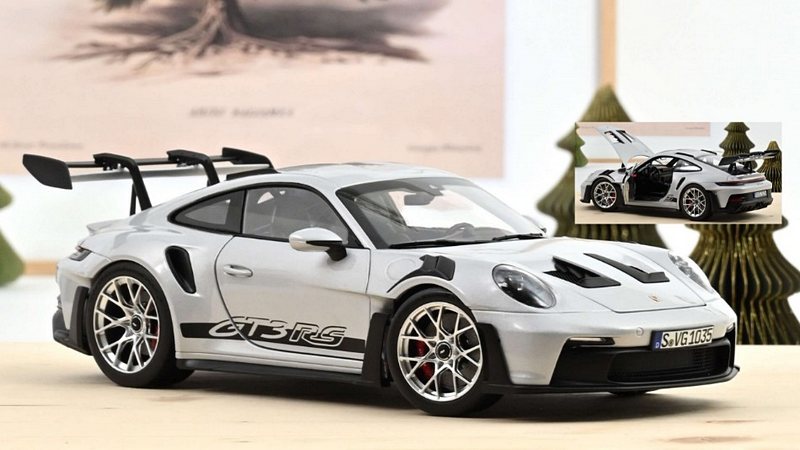 Porsche 911 GT3 RS 2022 (Ice Grey) by norev