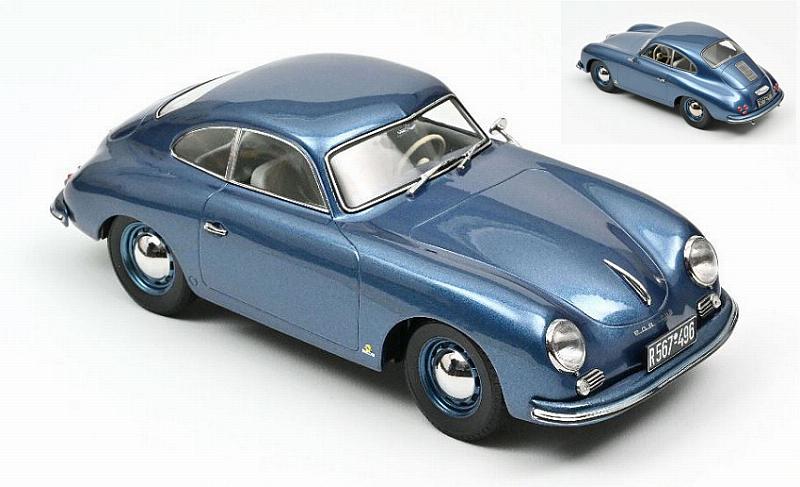 Porsche 356 Coupe 1952 (Blue Metallic) by norev