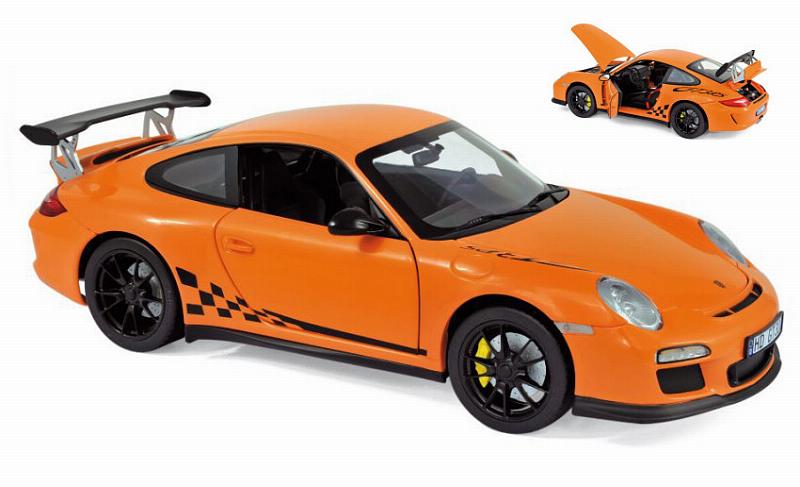 Porsche 911 GT3 RS 2009 (Orange) by norev