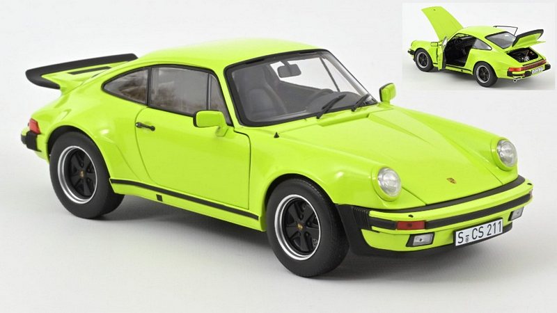 Porsche 911 Turbo 3.0 1976 (Light Green) by norev