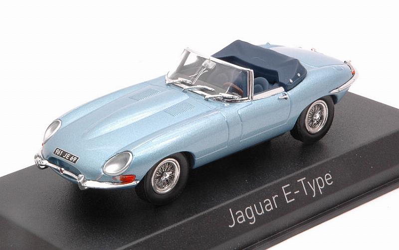 Jaguar E-type Cabriolet 1961 (Blue Metallic) by norev