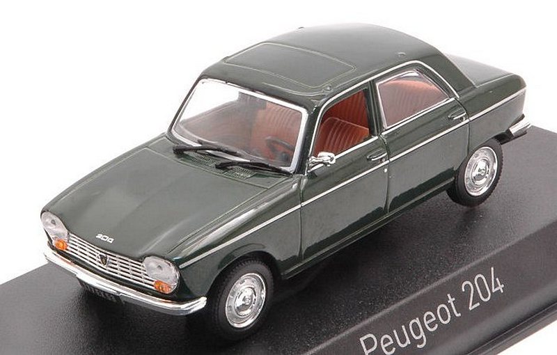 Peugeot 204 1966 (Antique Green) by norev