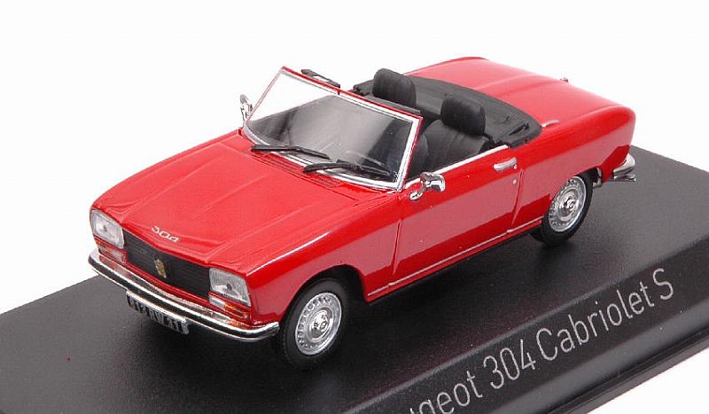 Peugeot 304 Cabriolet S 1973 (Red) by norev