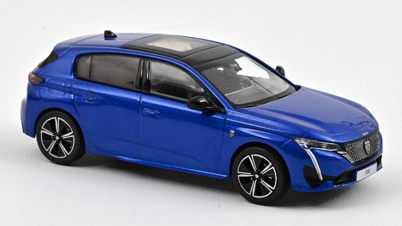 Peugeot 308 GT 2021 (Vertigo Blue) by norev
