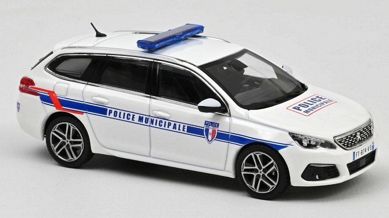 Peugeot 308 SW 2018 Police Municipale by norev