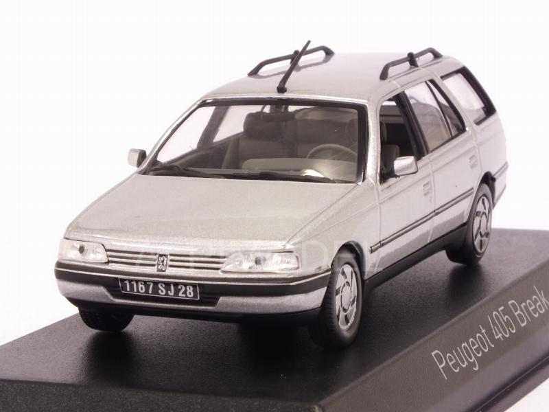 Peugeot 405 Break 1991 (Quartz Grey) by norev