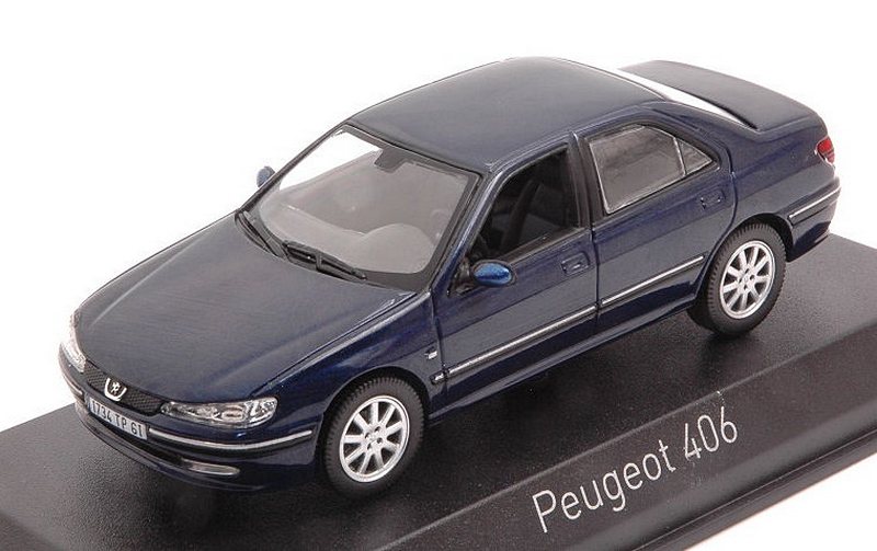 Peugeot 406 2003 (Chinese Blue) by norev
