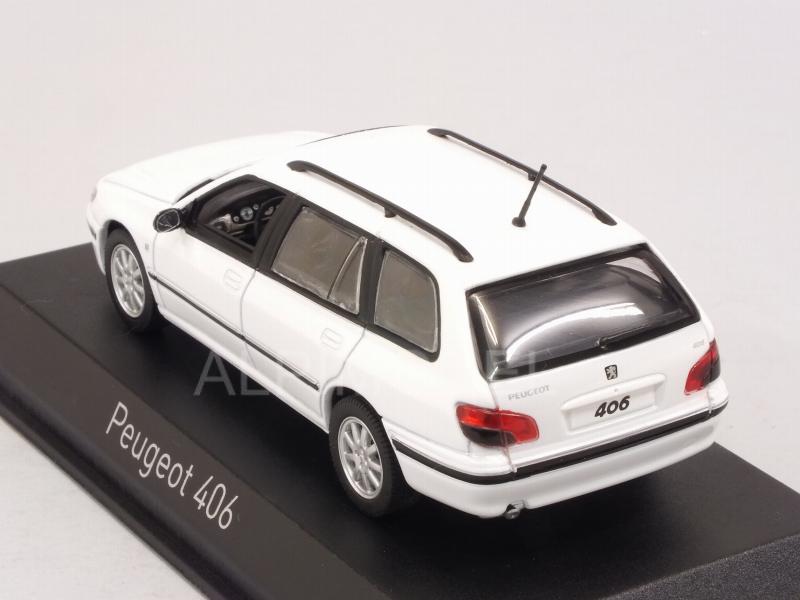 Peugeot 406 Break 2003 (Banquise White) - norev