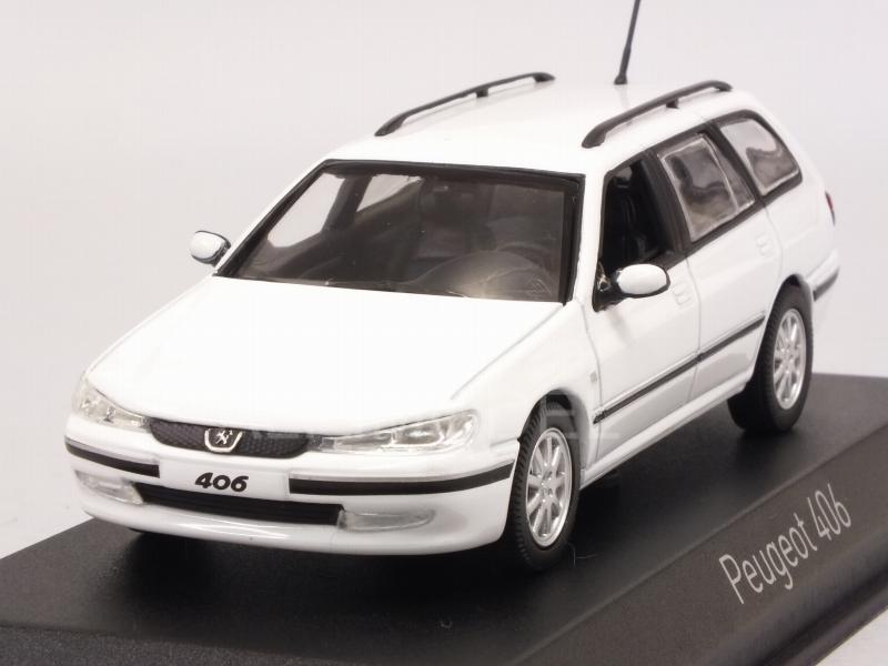 Peugeot 406 Break 2003 (Banquise White) by norev