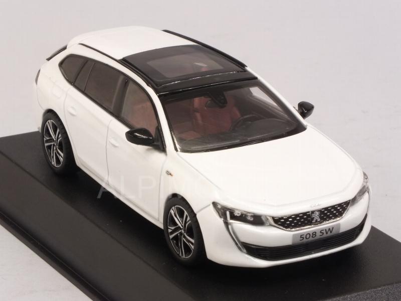 Peugeot 508 SW GT 2018 (Pearl White) - norev