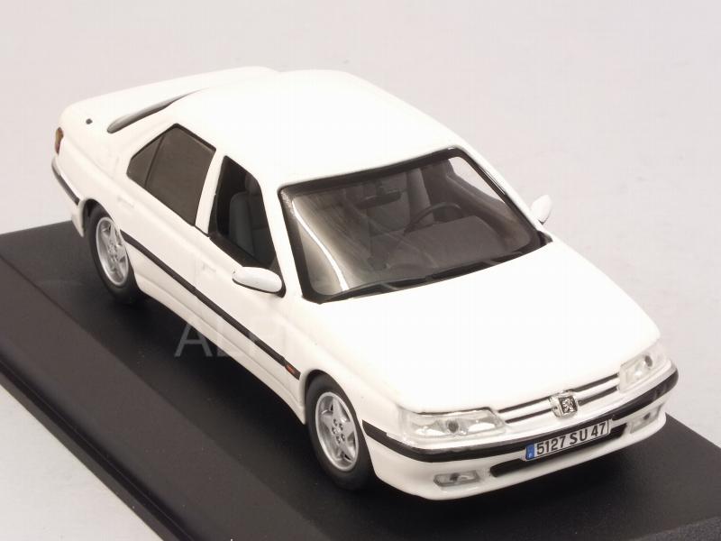 Peugeot 605 1998 (White) - norev