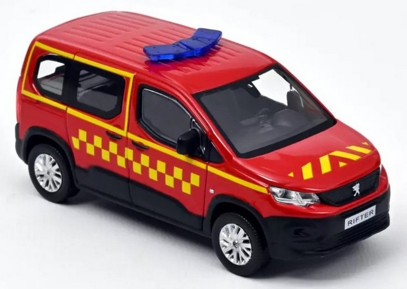 Peugeot Rifter 2019 Pompiers by norev