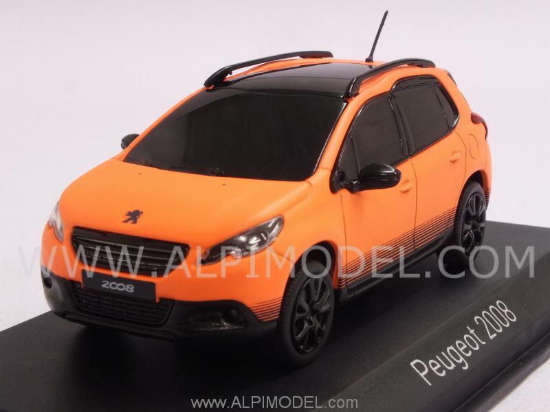 Peugeot 2008 2013 (Fluorescent Orange Matt) by norev