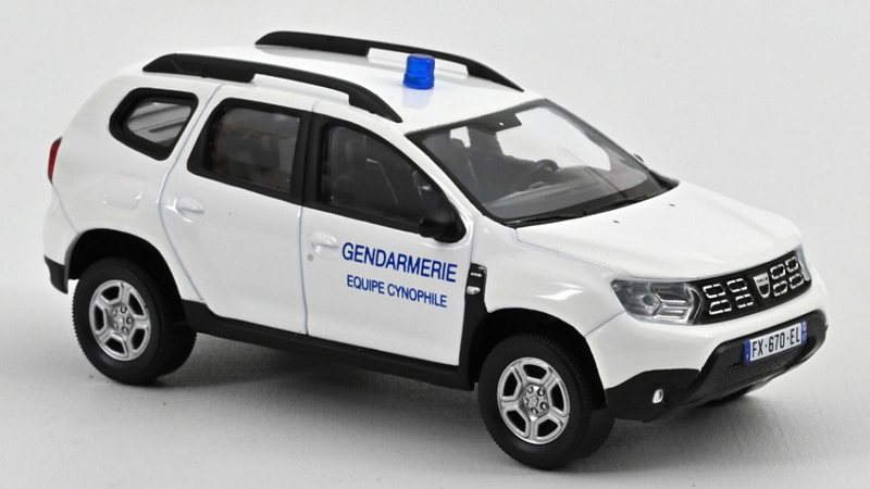 Dacia Duster 2020 Gendarmerie Equipe Cynophile by norev