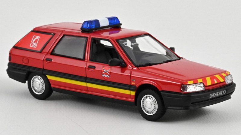 Renault 21 Nevada 1991 Pompiers by norev