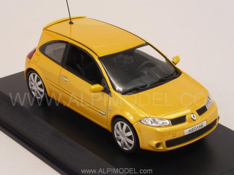 Renault Megane RS 2004 (Yellow Sirius) - norev