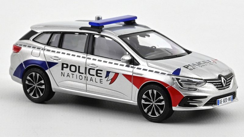 Renault Megane Sport Tourer 2022 Police Nationale by norev