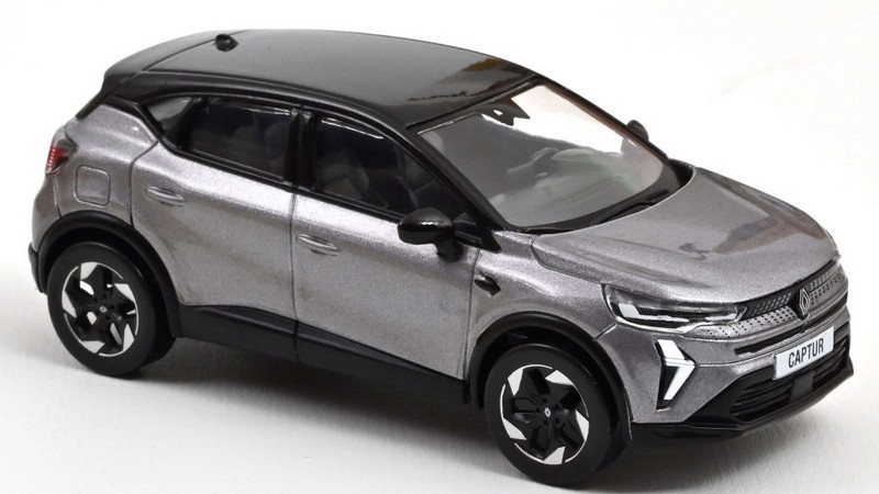 Renault Captur 2024 (Oyster Grey/Black) by norev