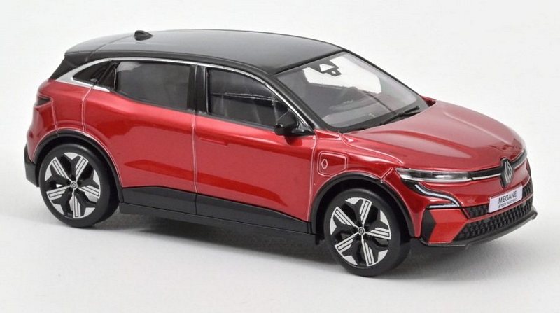 Renault Megane E-Tech 100% Electric 2022 (Flame Red/Black) by norev