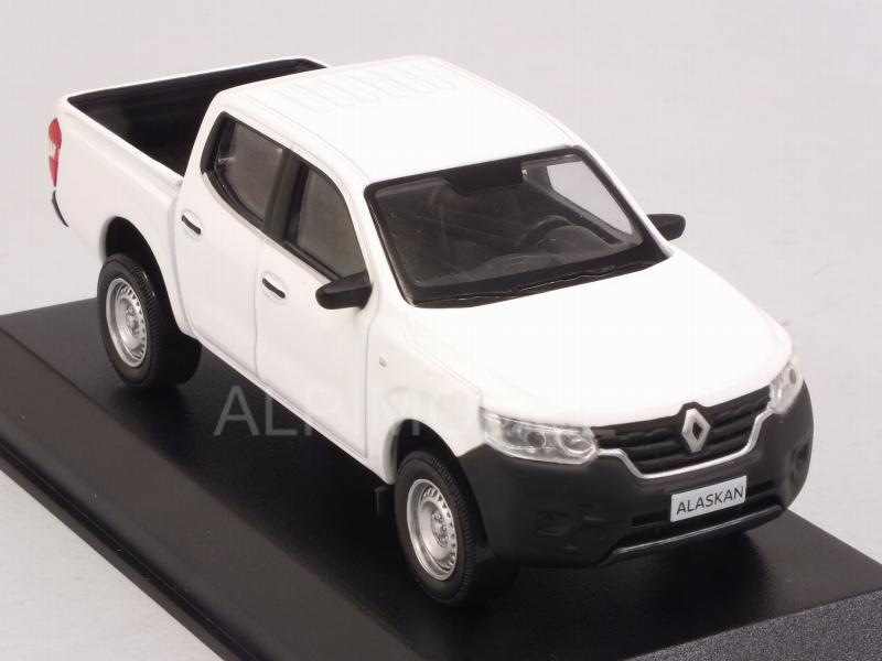 Echelle 1/43 NO 518398 Renault Alaskan Pick-up Van 2017 White  NOREV 