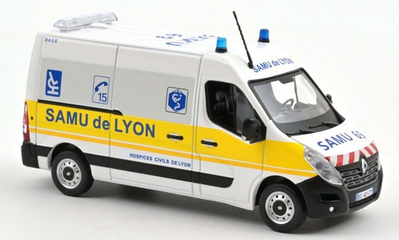 Renault Master 2014 Samu De Lyon by norev