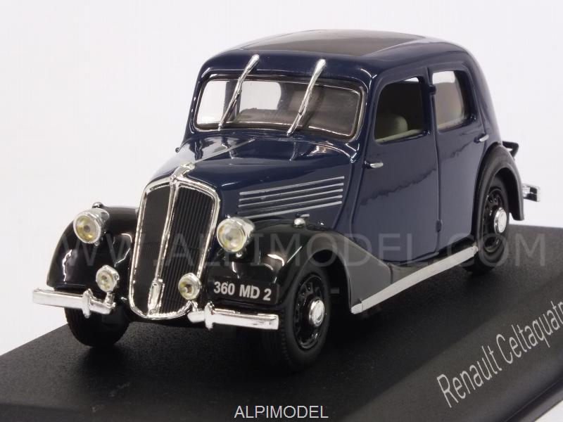 Renault Celtaquatre 1936 (Dark Blue/Black) by norev