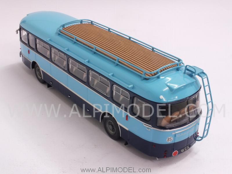Saviem SC1 School Bus 1964 (Azur/Blue) - norev