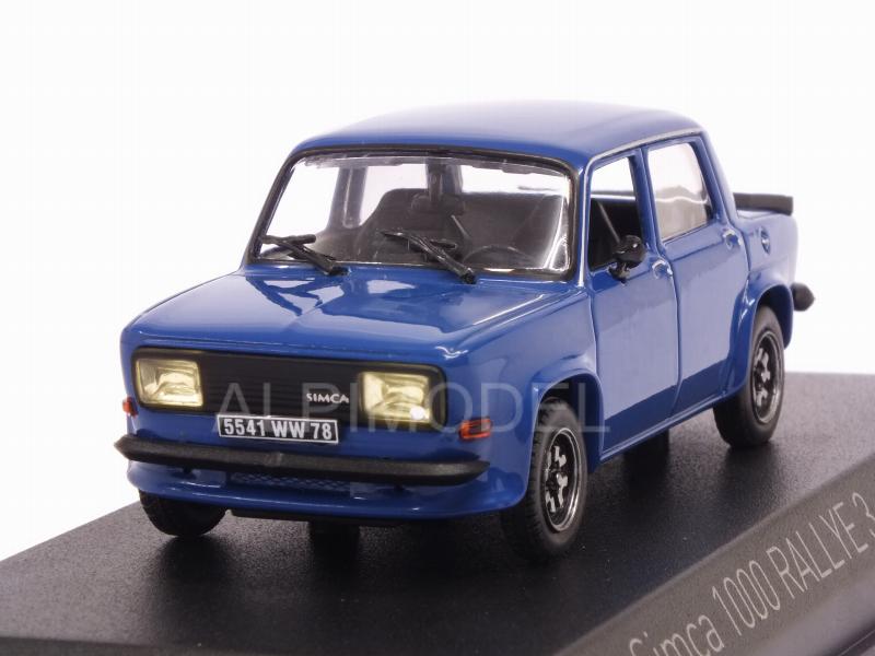 Simca 1000 Rallye 3 Prototype 1978 (Talbot Blue) by norev