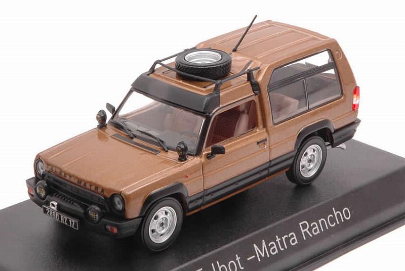 MATRA Rancho TALBOT Norev 1:43 1982 cannelle bronze 