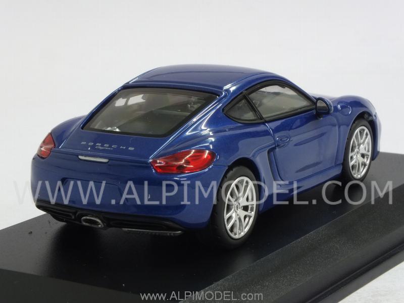 Porsche Cayman 2013 (Blue Metallic) - norev