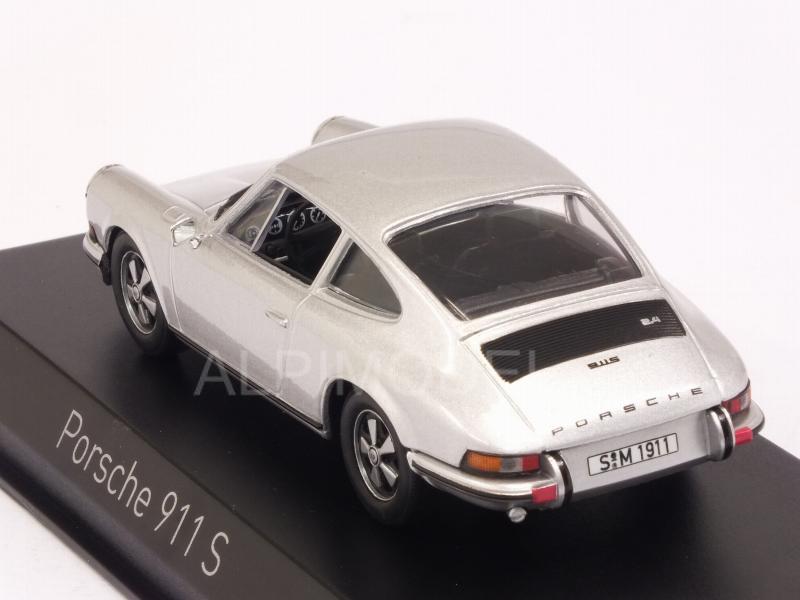 Porsche 911S 1973 (Silver) - norev