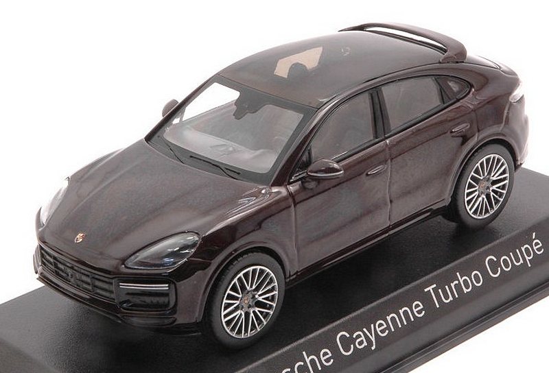 Porsche Cayenne Turbo Coupe 2019 (Brown Metallic) by norev