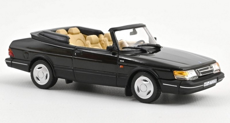 Saab 900 Turbo Convertible 1992 (Black) by norev