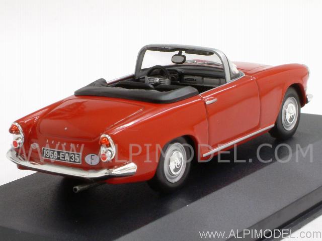 Simca Ocean Cabriolet 1958 (Red) - nostalgie