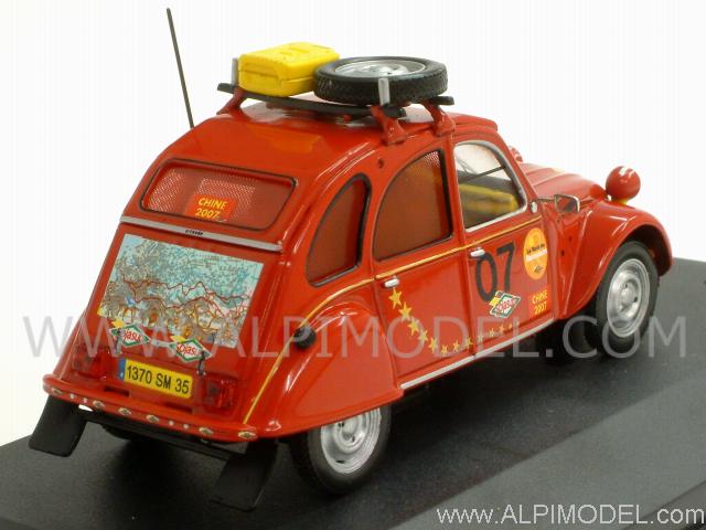 Citroen 2CV Sojasun - La Croiserie Chine 2007 'Le Raid de Baroudeurs' - nostalgie