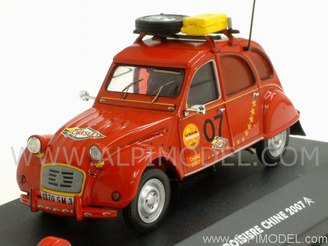 Citroen 2CV Sojasun - La Croiserie Chine 2007 'Le Raid de Baroudeurs' by nostalgie