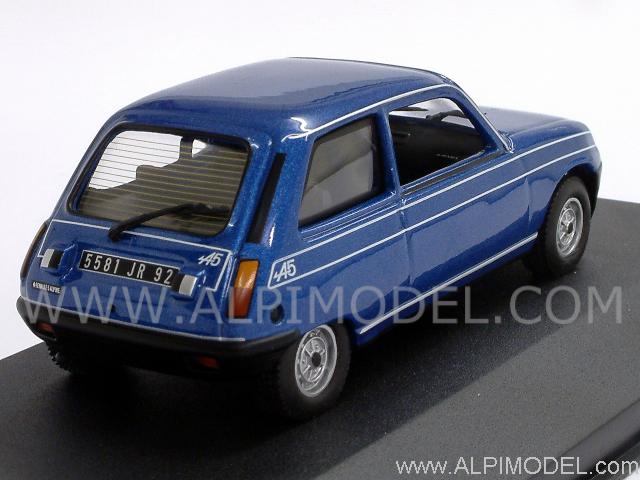 NOSTALGIE NO11 Renault 5 Alpine 1976 (Blue Metallic) 1/43