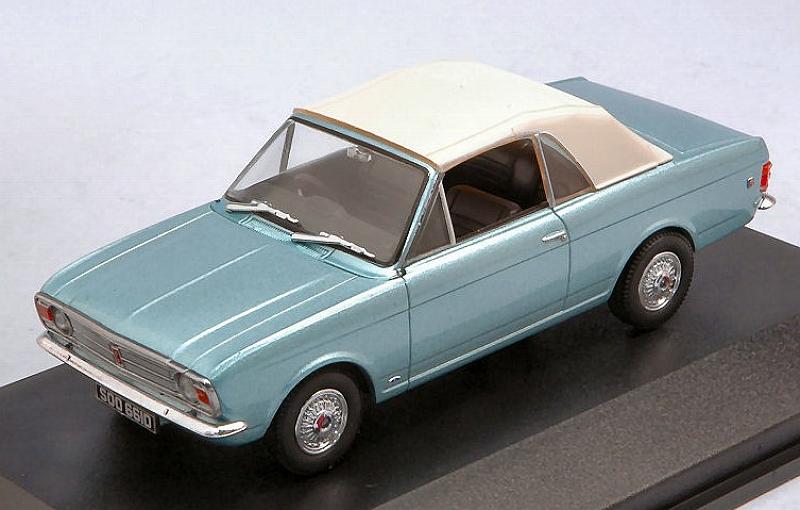 Ford Cortina MkII Crayford Convertible (Metallic Light Blue) by oxford