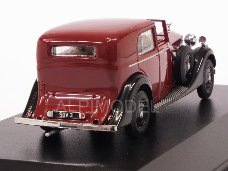 Rolls Royce Phantom III Sedanca de Ville Mulliner (Dark Red) - oxford